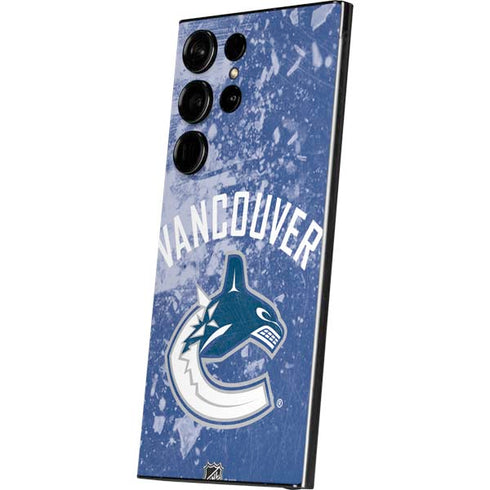 NHL Vancouver Canucks Frozen Galaxy S25 Ultra Skin